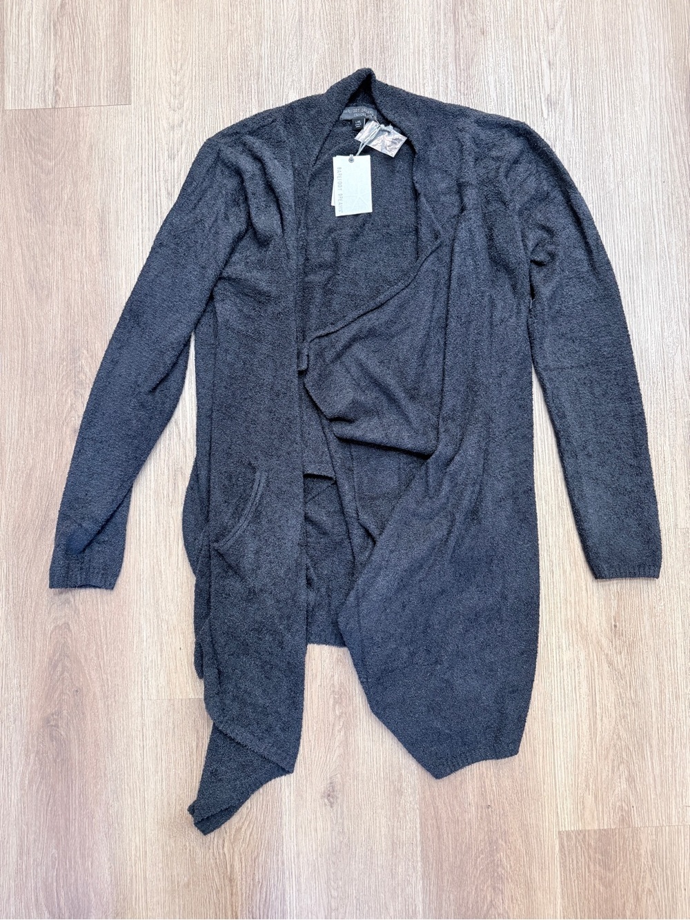 Barefoot Dreams CozyChic Lite Wrap Cardigan Pockets